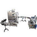 Guangzhou manufacturer perfume cosmetics liquid filling capping labeling machine